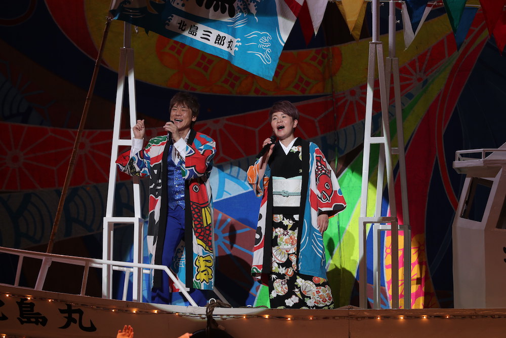 島津亜矢と北山たけしの明治座ジョイントコンサート開催